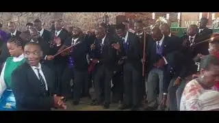 BMMG Eucharistic Robing Service: St' Francis (ASSISI) at Mamelodi West Singing iSabatha