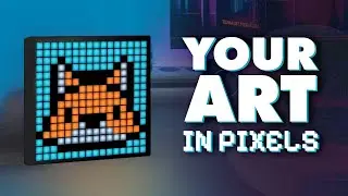 Create Your Own Unique Pixel Art With This Smart Display