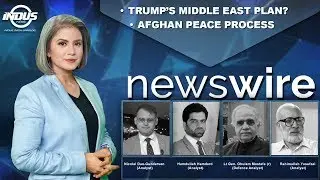 News Wire with Ayza Omar | Trump&rsquo;s Middle East Plan? | Afghan Peace Process |  Ep 187 | Indus News