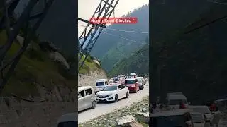 Traffic Jam at Naran #northpakistan