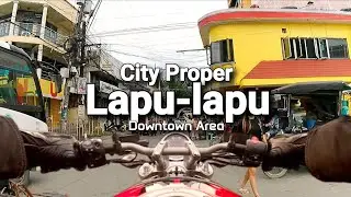 Lapu-lapu City Downtown Street Sceneries: Cebu City 2025 #travel #motovlog