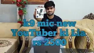 k9 wireless microphone unboxing