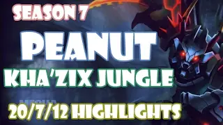 SKT T1 Peanut - Kha'Zix Jungle - KR LOL - Highlights - 피넛 카직스 - YouTube - 720p