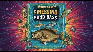 UNLOCKED!! Finesse Fishing Tips For Stubborn Pond Bass!!!! (THAT WILL WORK)