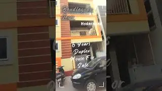 🏡Duplex House in #bandlagudajagir #hyderabad ₹55,000 Rent | East Face #houseforsale #duplex #3bhk