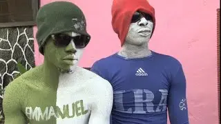 Liberia's 'human billboards' slap on any message you want
