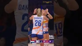 Elles Dambrink  Netherland  women's volleyball #short