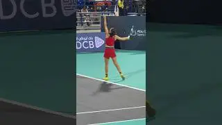 Abu Dhabi Open 2024 | sorana cirstea #shorts #tennis