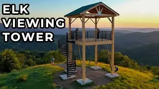 Heavy Timber Elk Viewing Tower | Breaks Interstate Park | Design Concept