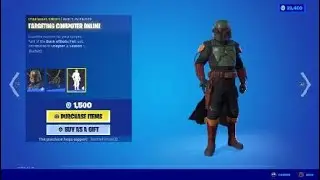 Fortnite Targeting Computer Online Emote Boba Fett