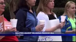 Faith leaders in Columbus, Ga. come together to oppose Sen. McKoon's hate bill (WRBL)
