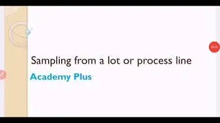 Food sampling from a lot or process line (Fssai mains exam)