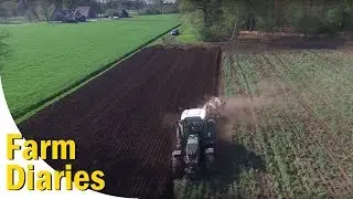 Ploughing - Fendt 716 - Contractor Geessink