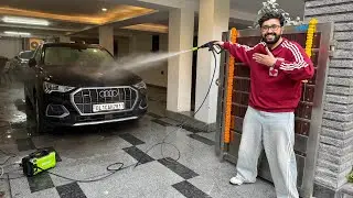 Testing Portable Fastest Pressure Washer On My Audi Q3 | Dylect Pressure Washer
