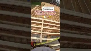 Tying all joist fibers #chaparroelfibras #framing #carpentry #tips #learning