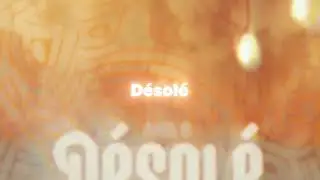 Axel B - D&eacute;sol&eacute; -  (Audio Lyrics)