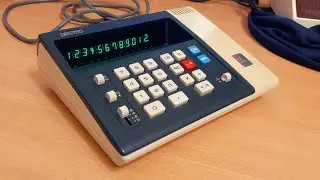 Sharp Compet 225 (CS-225) vintage electronic calculator (circa 1972)