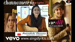 Vedantu/ Minaxi mam singing/ #Channa_Mereya Song/ With Guitar/ #awesome_singer