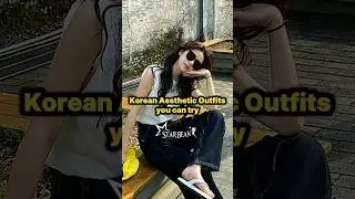 Korean aesthetic outfits you should try!! ❤️ #korean #outfit #ytshorts #starbean #koreanfashion