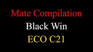Compilation How ECO C21 Checkmate Opponents Using Black