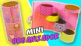DIY MINI ORGANIZADOR - Cajita con Cajones Desplegable para Organizar