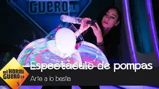 Todo un espectaculo de pompas de jabon inunda el plató - El Hormiguero 3 0