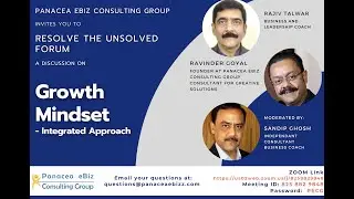 Webinar 2 -: Growth Mindset - Integrated Approach