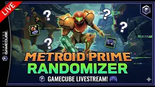 🔴 Metroid Prime 1 Randomizer Live &ndash; Wild Item Locations & Boss Rushes!