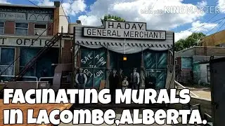 Small town Lacombe, Alberta