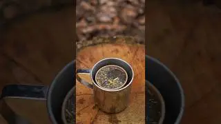 life hack - how to make a tea #camping #bushcraft #tea