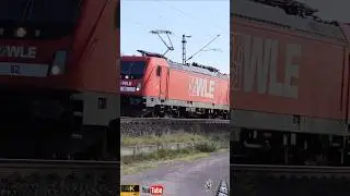 Short aus dem Video #946 WLE 82 Traxx AC3 F140 BR187 010-4 mit Wahrsteiner KLV Zug