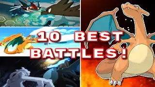 10 Best CHARIZARD Battles! // Pokemon Anime Battle Ranking feat. @PokeZam7