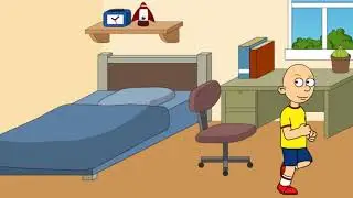 Caillou yells finland in his family members ears/grounded