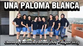 Una Paloma Blanca Line Dance // Choreo by Caecilia M Fatruan (INA) - August 2025 @GloriaDanceClubID 