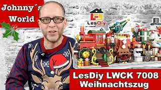 Frohe Weihnachten! Der LesDiy LWCK 7008 Weihnachtszug