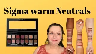 Sigma warm neutrals palette #sigma #warmneutralpalette