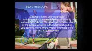Tips for Keeping your Neighborhood Safe