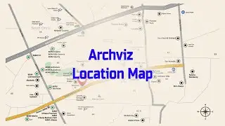 Commercial Real Estate Map Animation Arch Viz