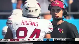 Cardinals (1-0) vs Panthers (0-1) madden 26 full game week 2￼￼