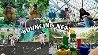 Jewel Changi Airport Vlog | Inside the Dizzying Bouncing Net! 😵&zwj;💫