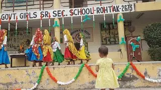 haryanvi group dance on the occasion of 15 august