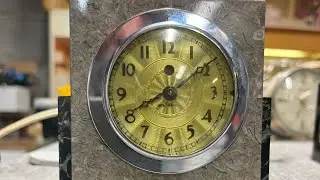 Repairing a New Haven Desk Clock c. 1930’s