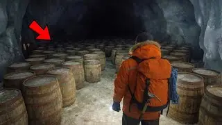 [Full Story] Explorers Found Barrel Stash in Antarctic Cave, Opened One and Turned Pale!