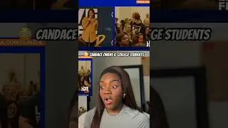 😳 Candace OWENS v. COLLEGE Students #politics #reaction #reactionvideo #politicalnews #news