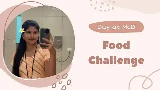 Food Challenge with sister | food game | rock paper scissors | Funny day| McDonald | Yummy| siblings