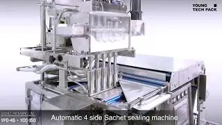 Korea-Sachet packaging machine-4 Side sealing sachet-Powder