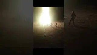 Colorados Biggest Bonfire 2025 #fire #fireefire #bonfire #dronefootage #droneshots #viral