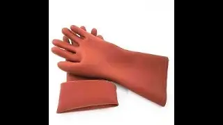 High voltage insulated safety work gloves