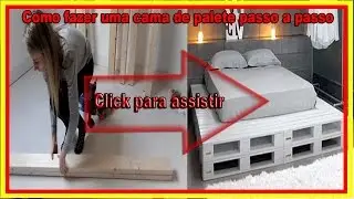 🔨📣 como fazer moveis de pallets: Como fazer cama de palete passo a passo