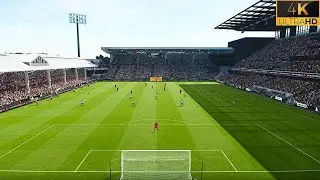 PES 2021 Ultra Realism Graphics Mod | Fulham vs Manchester City | PES 2024 Patch | 4K
